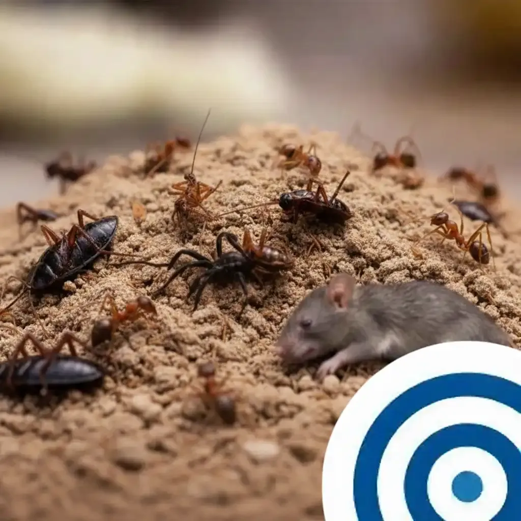 Pests and rodent illustrating common infestation issues